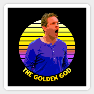 Sunset Stripes Series // Golden God Magnet